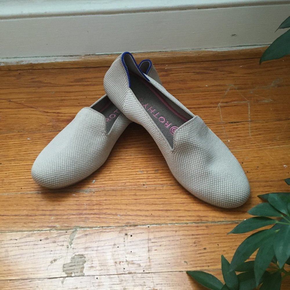 COPY - Rothy's women's size 8.5 the Loafer in Linen Double Stitch